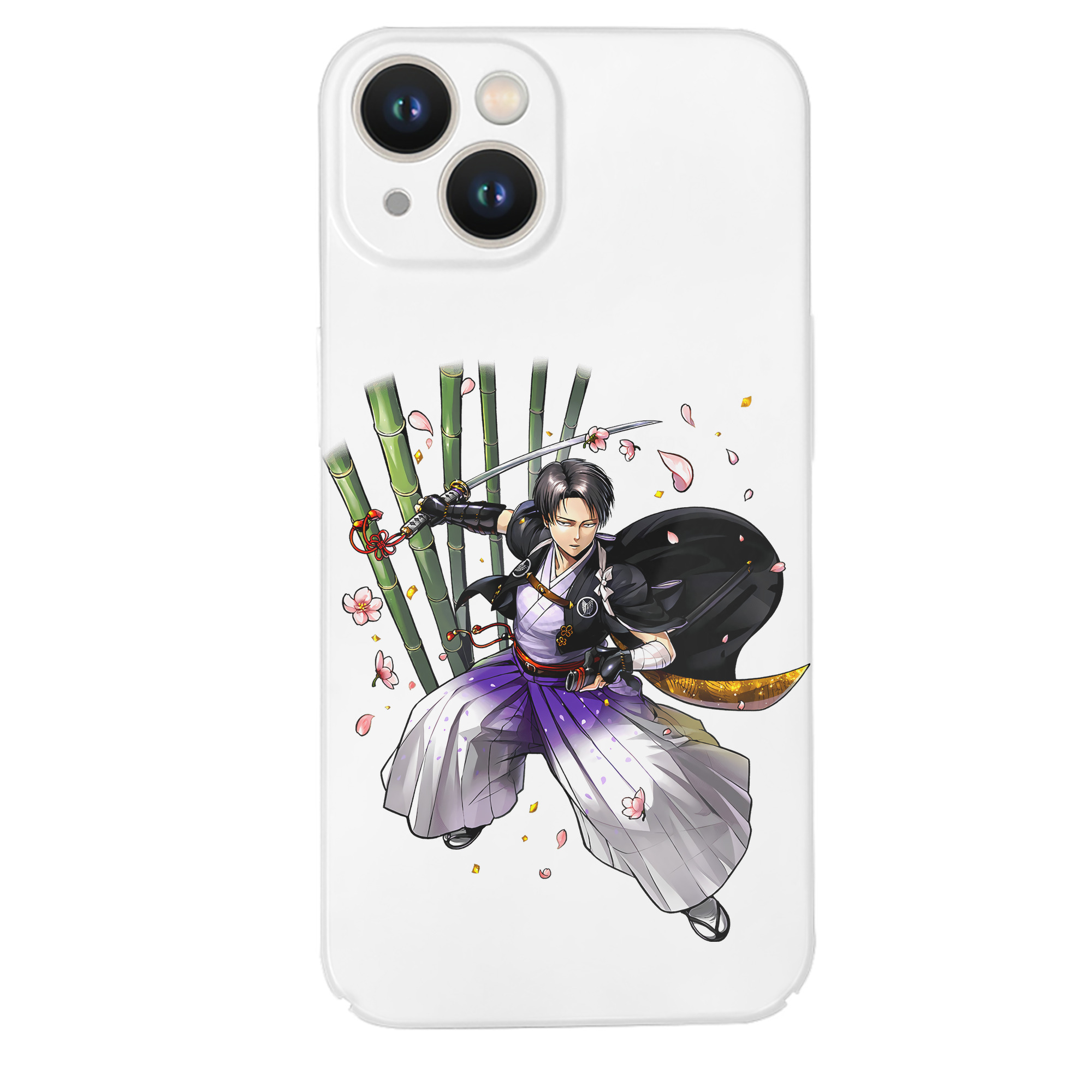 （画像用） 進撃の巨人 リヴァイ·アッカーマン Attack on Titan Levi Ackerman 【iPhone 14シリーズ対応】ハードケース